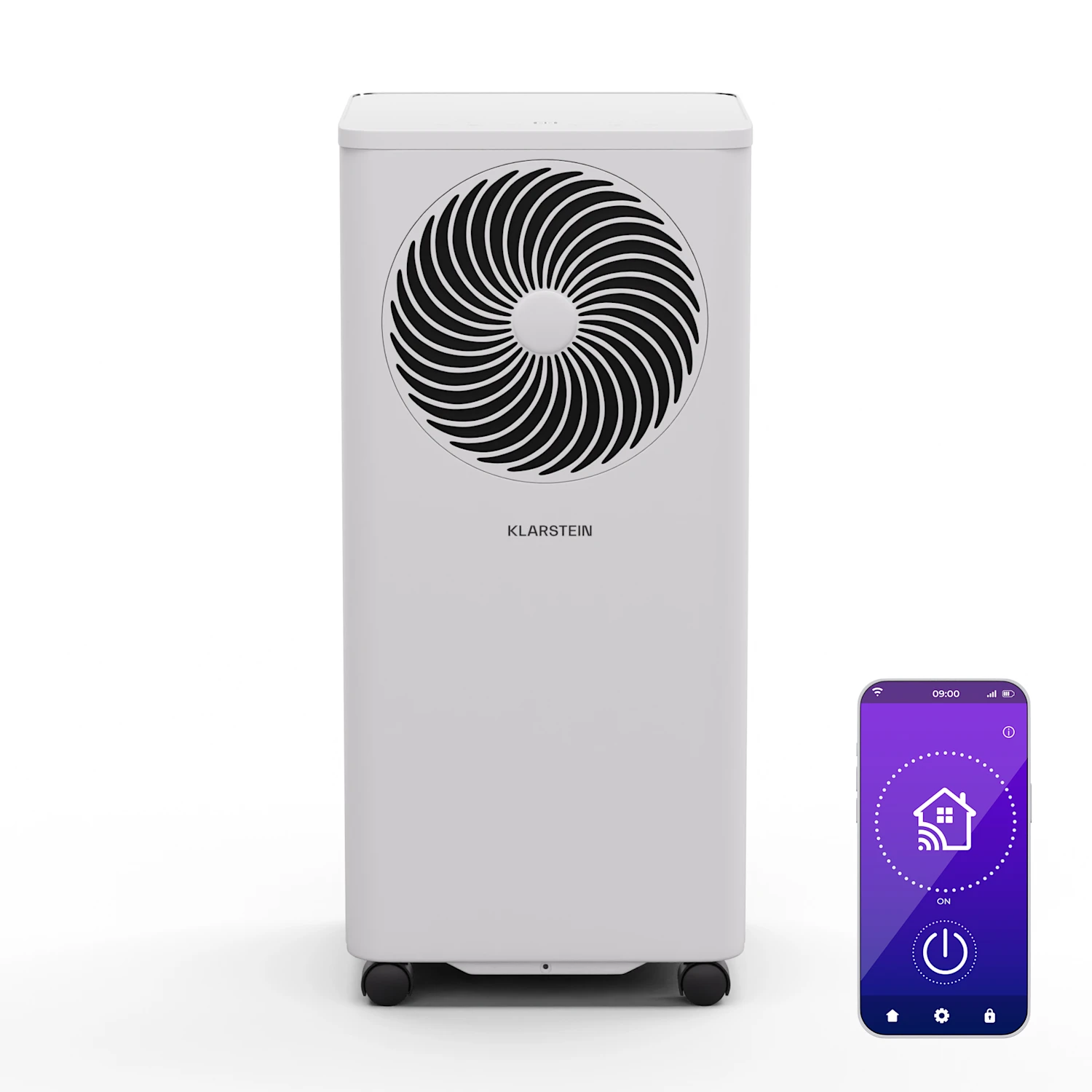 کولر گازی پرتابل هوشمند کلارشتاین آلمان مدل klarstein Aero Ring Smart - طراحی مدرن و کنترل از طریق WiFi